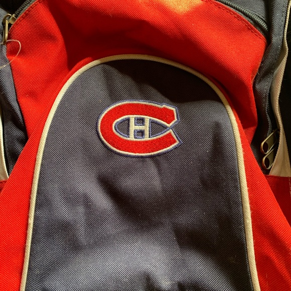 Montreal Canadians Bookbag / Backpack. - Picture 2 of 13